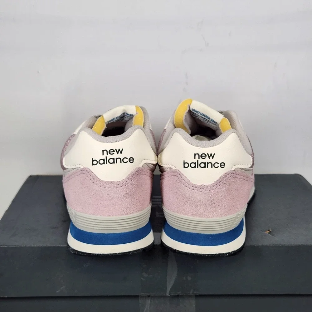 New Balance 574 Sneakers Kids Size 5 Pink Blue Classic Athletic Shoes GC574VPK
